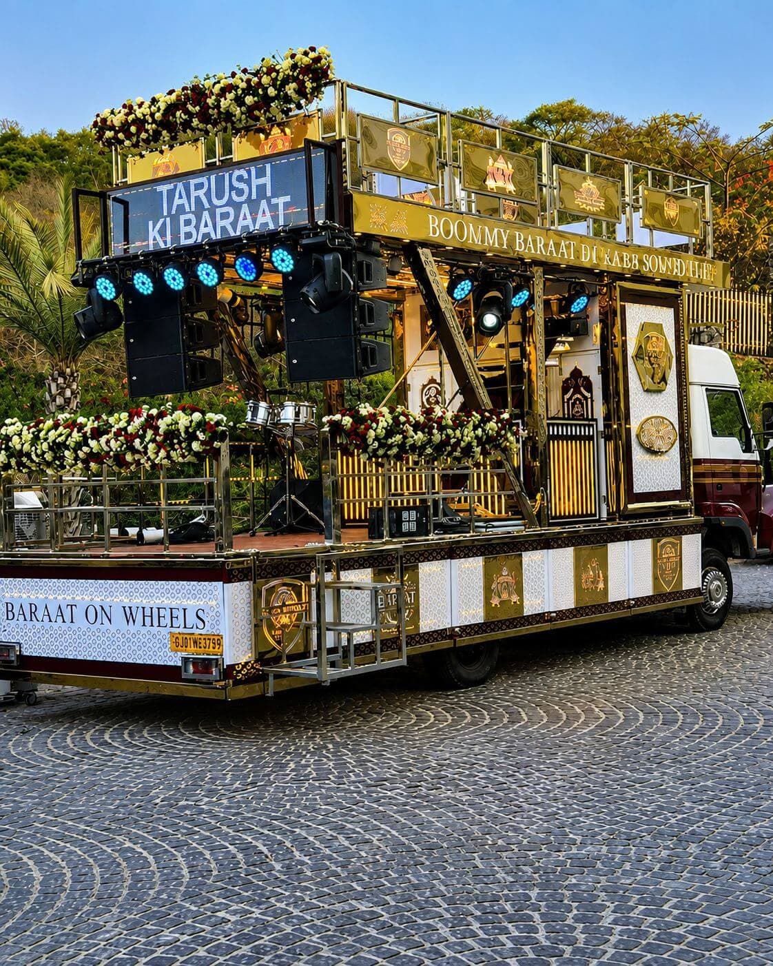 Premium Baraat on Wheels truck showcase 4