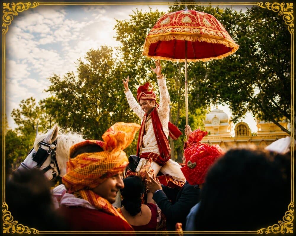 Baraat by Shalu — Groom Celebration on Horse