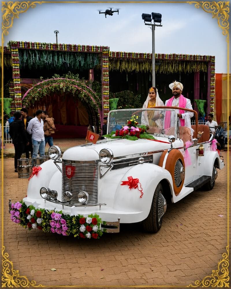Baraat by Shalu — Vintage Car Procession